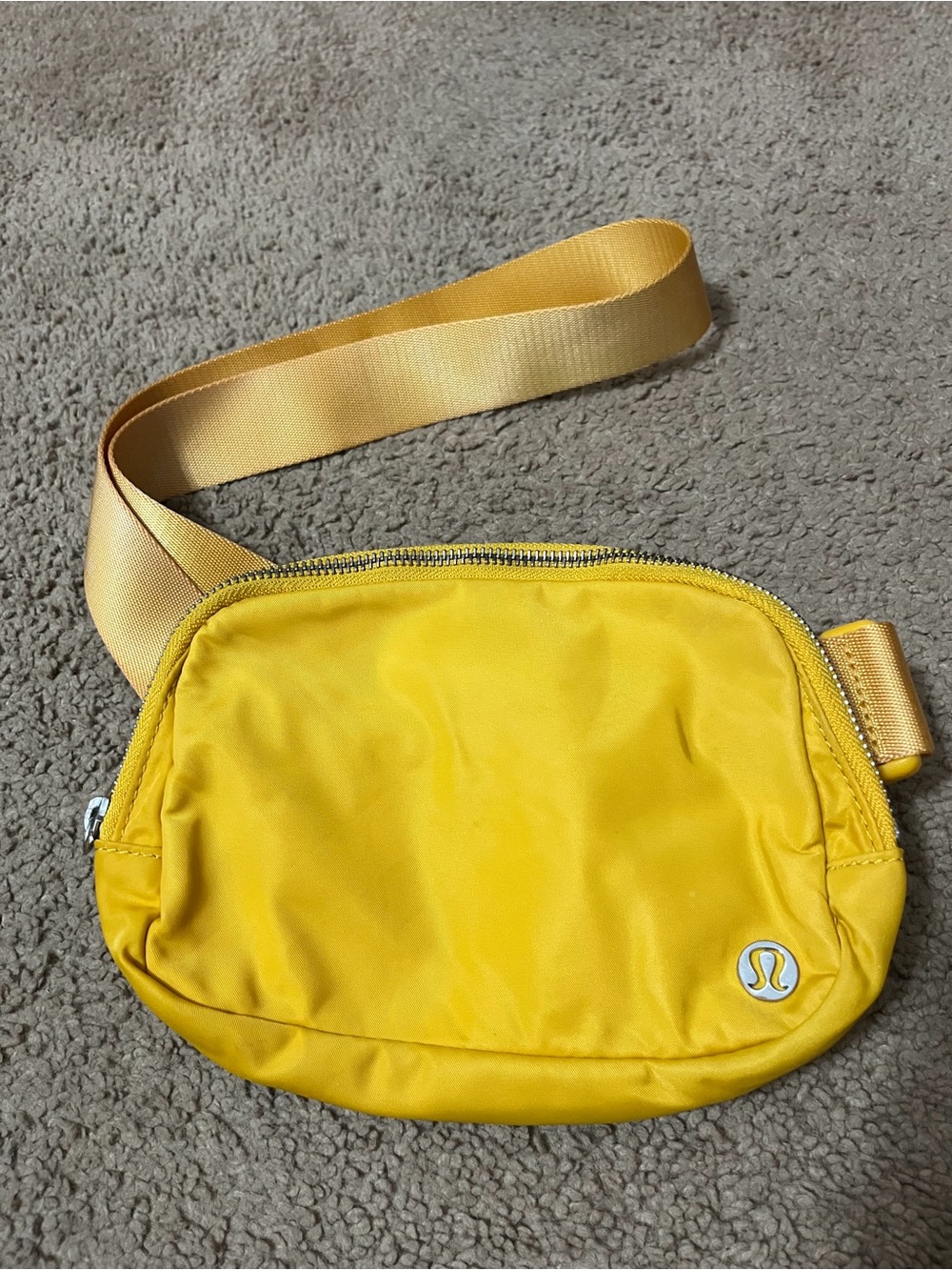 lululemon athletica Yellow Crossbody Belt Bag 1L